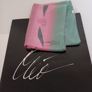 100 % Silk Scarf Made in Canada Hand Painted RARE